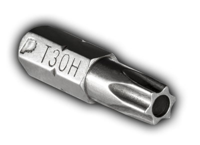 Бита отверточная ПРАКТИКА  "Профи"   Torx Tamper-30 х 25мм  (2шт), блистер