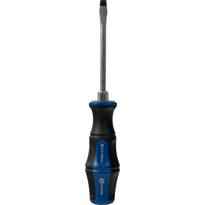 Отвертка ударная КОБАЛЬТ Ultra Grip SL 6,5x100 мм S2, двухкомпонентная рукоятка (1 шт.) подвес