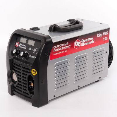 Аппарат полуавтомат. сварки, инвертор QUATTRO ELEMENTI Digi MIG 195 (190 А