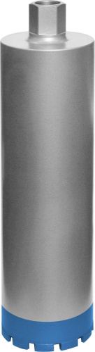 Коронка алмазная ПРАКТИКА "Профи" D=122 х 450мм (10), посадка 1 1/4" Бетон , Кирпич (1шт.)