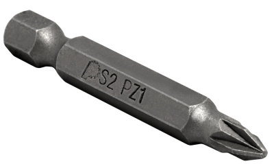 Бита отверточная ПРАКТИКА  "Мастер"  PZ-1 х 50мм  (3шт), блистер