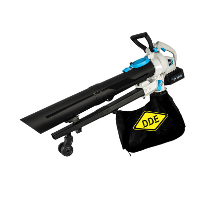 Воздуходув аккумуляторный DDE BlueTech VBB 2740 (обдув270 м³/ч,скор.,52м/с,всас-е590м³/ч,скор46м/с)