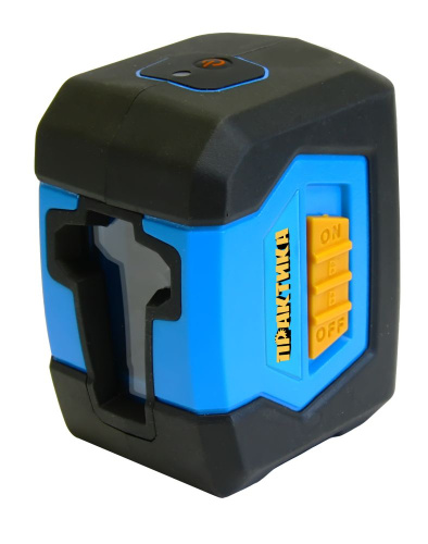 Нивелир лазерный линейный ПРАКТИКА НЛ-2ЛФ,горизонтальная и вертикальная линии, видимость до 10 м,