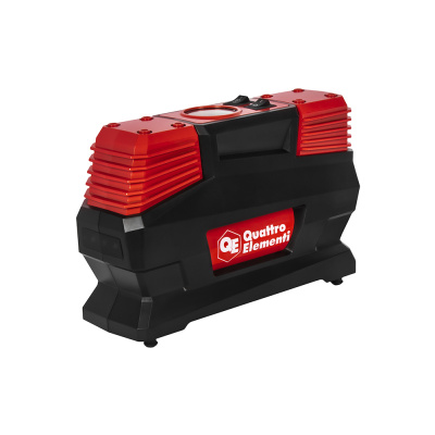 Компрессор автомобильный QUATTRO ELEMENTI Smart 55 (12 Вольт, 170 Вт, 10 бар, 55 л/мин, фонарь)