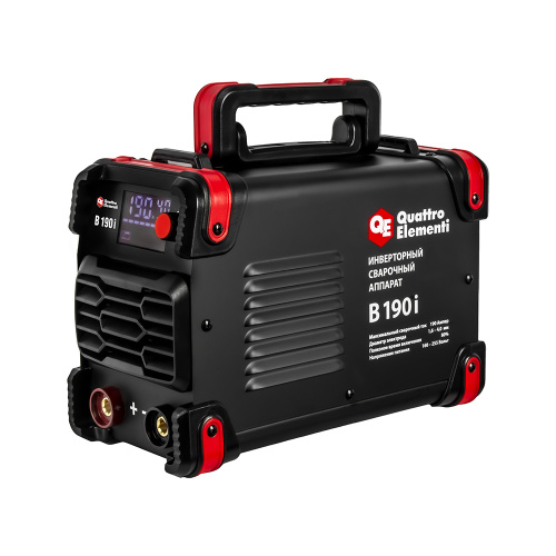 Аппарат электродной сварки QUATTRO ELEMENTI B 190i (190 А, электроды до 4.0 мм, LED дисплей,TIG-Lif)