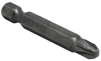 Бита отверточная ПРАКТИКА  "Мастер"  PZ-3 х 50мм  (3шт), блистер