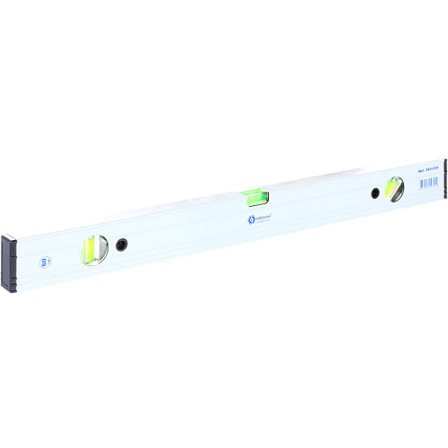 Уровень строительный КОБАЛЬТ Экстра, 600 мм, профиль 23 x59 мм, 3 глазка, точность 0,5 мм/м