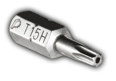 Бита отверточная ПРАКТИКА  "Профи"   Torx Tamper-15 х 25мм  (2шт), блистер