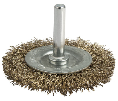 Кордщетка для дрели радиальная мягкая ПРАКТИКА  63 мм (1шт.) блистер 1/20