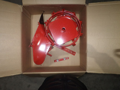 Набор для окучивания для DDE "Эльф" (сцепка, окучник, колёса)(сцепка, окучник, колёса)