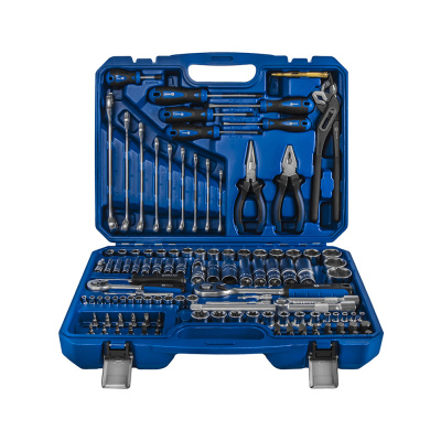 Набор инструмента универсальный КОБАЛЬТ 1/4" и 1/2", 127 ПРЕДМЕТОВ, кейс (919-678)
