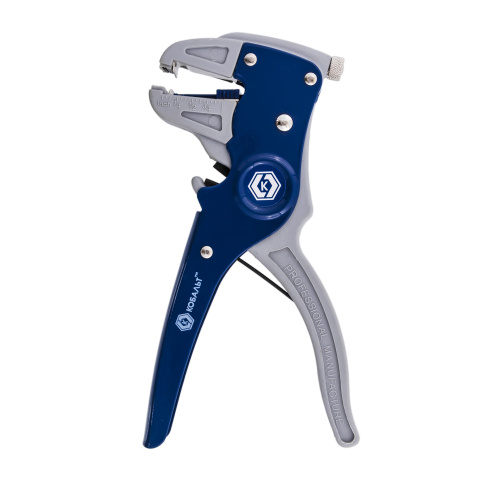 Клещи для снятия изоляции КОБАЛЬТ автоматические, 0.75 - 6.0 мм, 180 мм (1/10 шт.) блистер