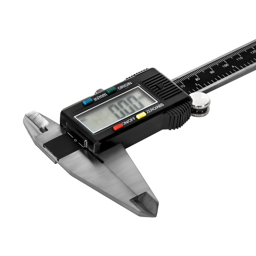 Штангенциркуль КОБАЛЬТ цифровой, ШЦЦ, открытого типа, 200 мм, точность 0,01 мм, глубиномер.