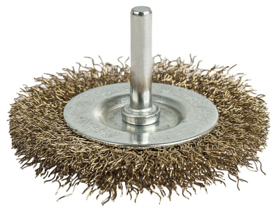 Кордщетка для дрели радиальная мягкая ПРАКТИКА  75 мм (1шт.) блистер 1/20 Кордщетка для дрели радиальная мягкая ПРАКТИКА  75 мм (1шт.) блистер 1/20