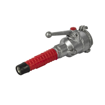 Ствол пожарный DDE ручной РСП-70, кран, рег-ка струи, алюминий (D-3")