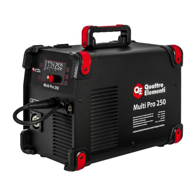 Аппарат полуавтомат,инвертор QE Multi Pro 250 (250A, 3 вида сварки MIG/TIG/MMA,кат.5 кг,дисплей)