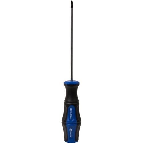 Отвертка Ultra Grip КОБАЛЬТ PH-0 х 100 мм CR-V, двухкомпонентная рукоятка (1 шт.) подвес Отвертка Ultra Grip КОБАЛЬТ PH-0 х 100 мм CR-V, двухкомпонентная рукоятка (1 шт.) подвес