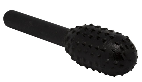 Шарошка по дереву ПРАКТИКА стальная, овальная 13 х 28 мм, хвост 6 мм блистер Шарошка по дереву ПРАКТИКА стальная, овальная 13 х 28 мм, хвост 6 мм блистер