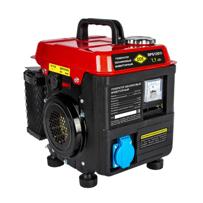 Генератор бензиновый инверторного типа DDE DPG1201i (1ф ном/макс. 1,0/1,1 кВт,)