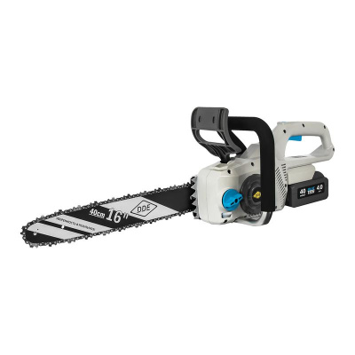Пила аккумуляторная цепная DDE BlueTech CSB 400-16 (40 см, 3/8" 56 1,1, 17 м/с, без ЗУ и АКБ)