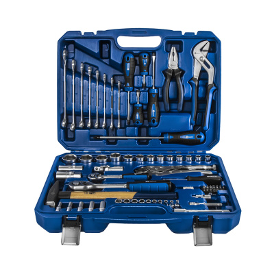 Набор инструмента универсальный КОБАЛЬТ 1/4" и 1/2", 72 ПРЕДМЕТА, кейс (919-623)