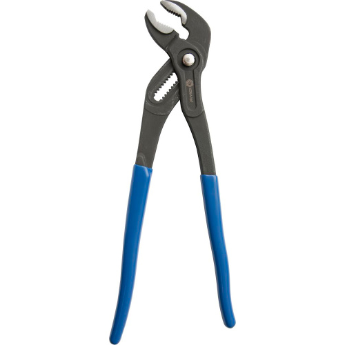 Клещи переставные КОБАЛЬТ 300 мм, с кнопочным фиксатором, CR-V (1 шт.) подвес 1/6