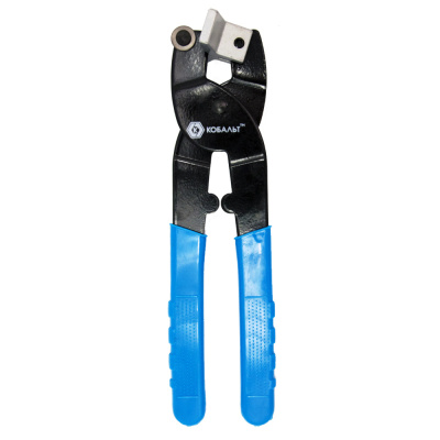 Плиткорез -кусачки КОБАЛЬТ 200 мм, алюминиевый упор, (ролик 13.5х6х1.0 мм, ВК8), блисте